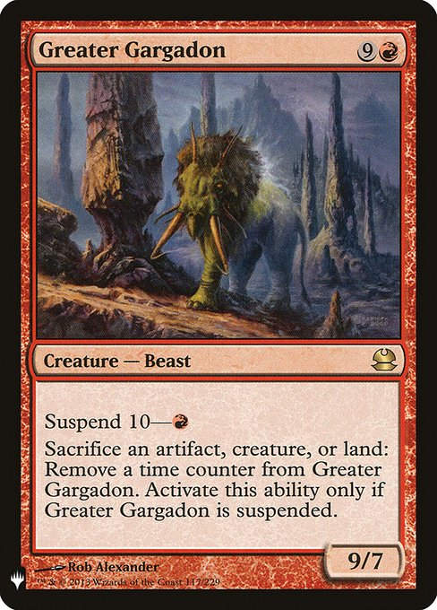 Greater Gargadon (PLST) (MMA-117)