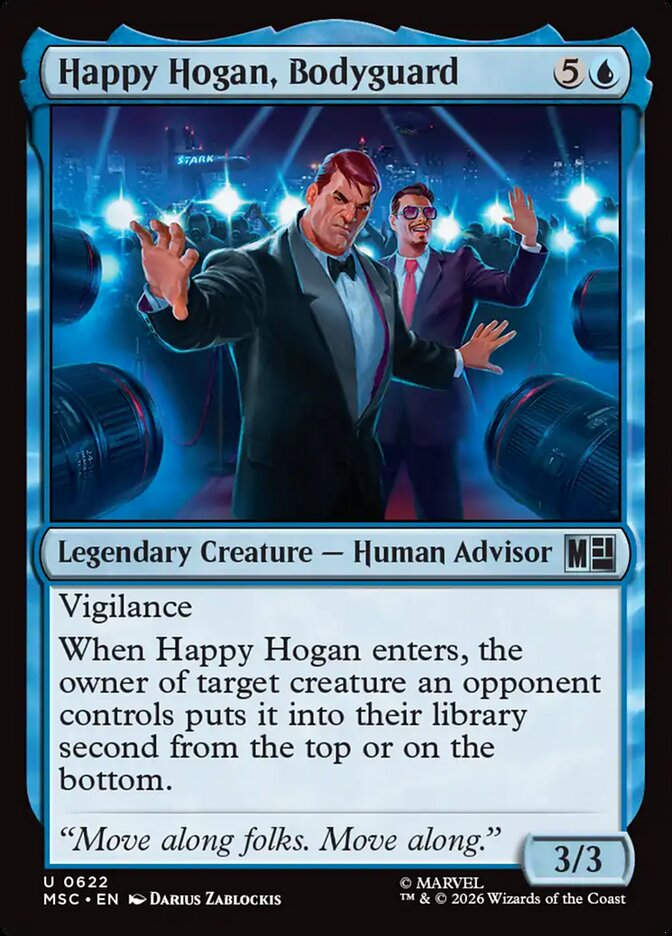 Happy Hogan, Bodyguard (MSC) (622)
