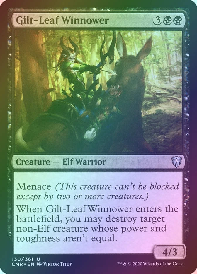 Gilt-Leaf Winnower (CMR) (130) / Foil