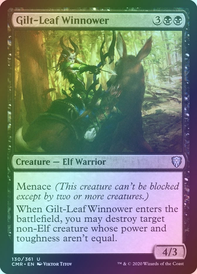 Gilt-Leaf Winnower (CMR) (130) / Foil