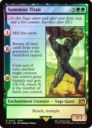 Summon: Titan (FIN) (204) / Foil