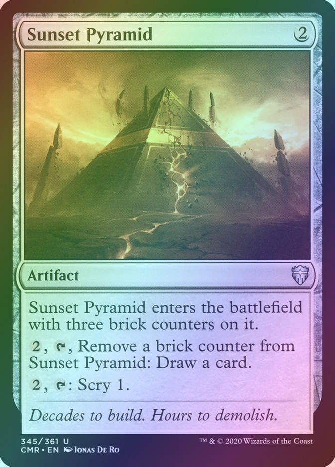 Sunset Pyramid (CMR) (345) / Foil
