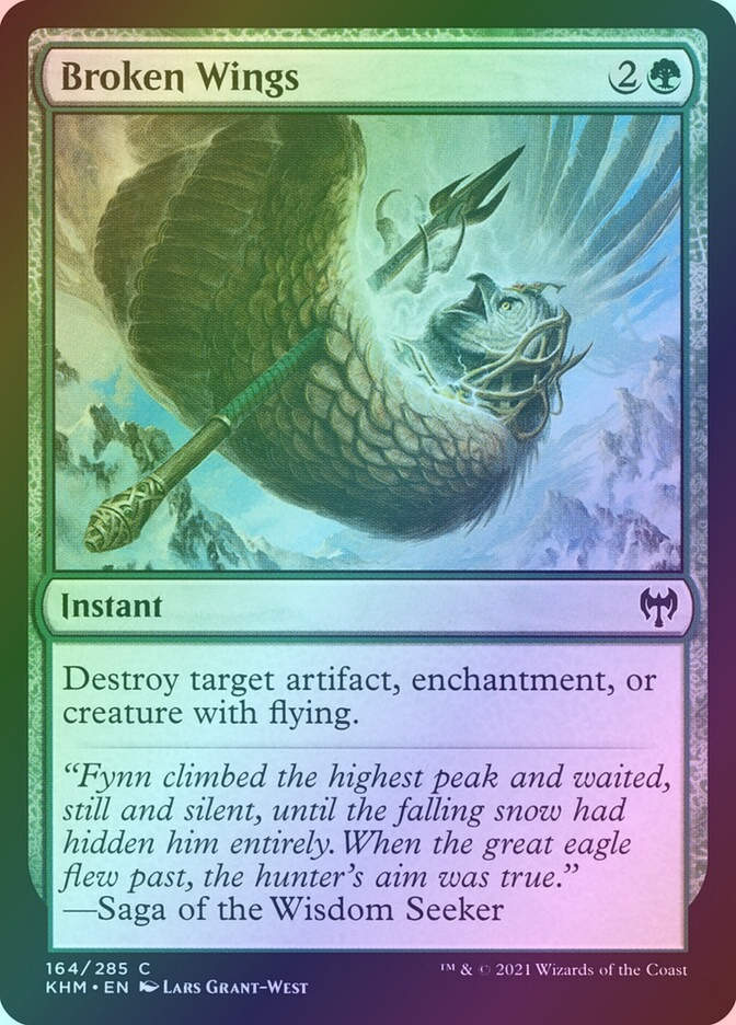 Broken Wings (KHM) (164) / Foil
