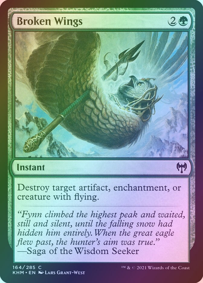 Broken Wings (KHM) (164) / Foil