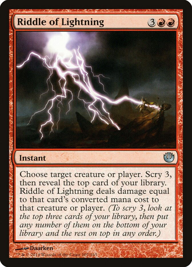 Riddle of Lightning (JOU) (107)