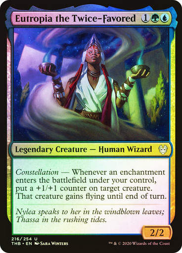 Eutropia the Twice-Favored (THB) (216) / Foil