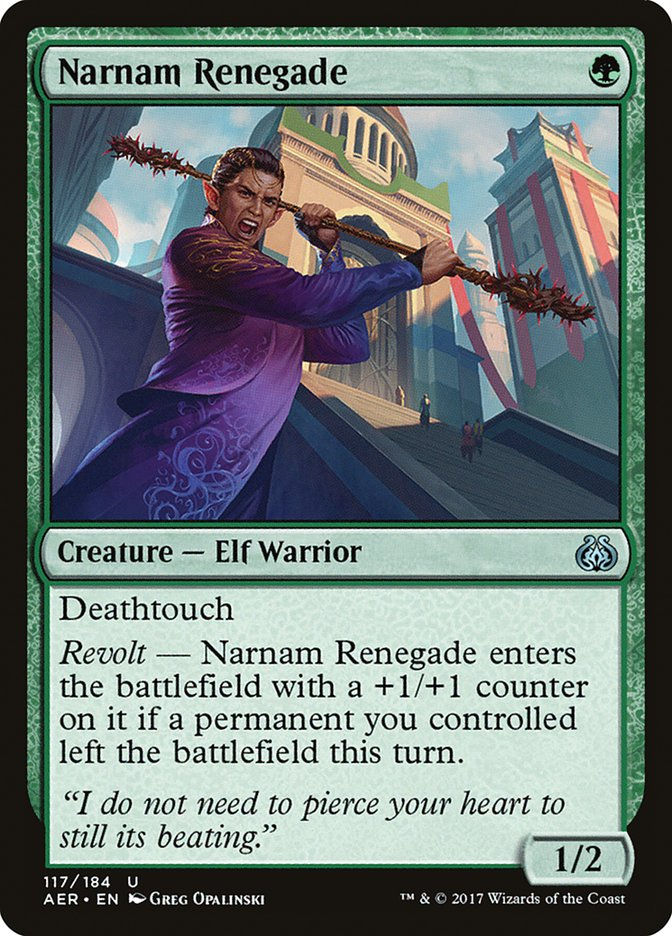 Narnam Renegade (AER) (117) / Foil