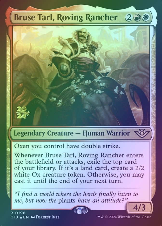 Bruse Tarl, Roving Rancher (POTJ) (198s) / Foil