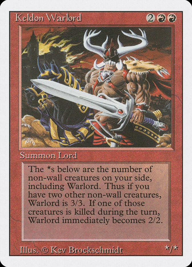 Keldon Warlord (3ED) (160)