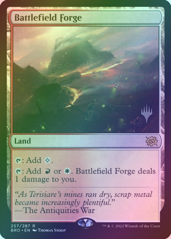 Battlefield Forge (PBRO) (257p) / Foil