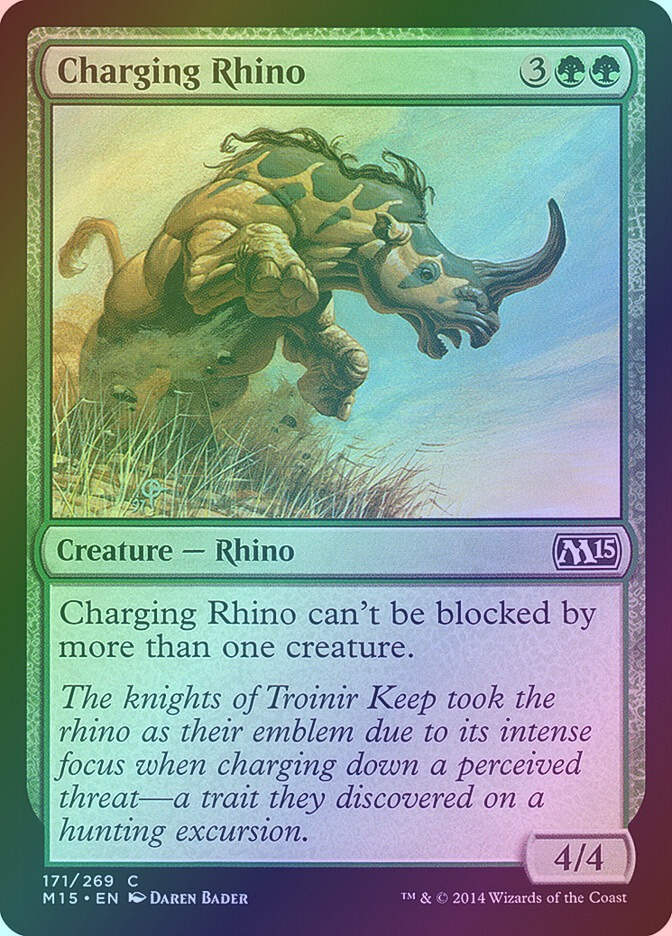 Charging Rhino (M15) (171) / Foil