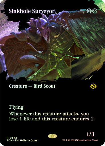 Sinkhole Surveyor (TDM) (342) / Foil / Showcase BL