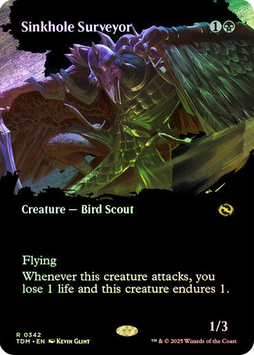 Sinkhole Surveyor (TDM) (342) / Foil / Showcase BL