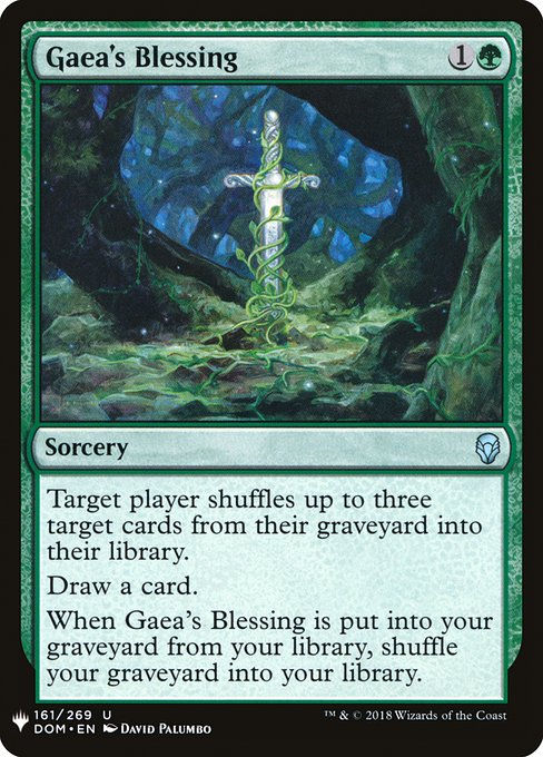 Gaea's Blessing (PLST) (DOM-161)