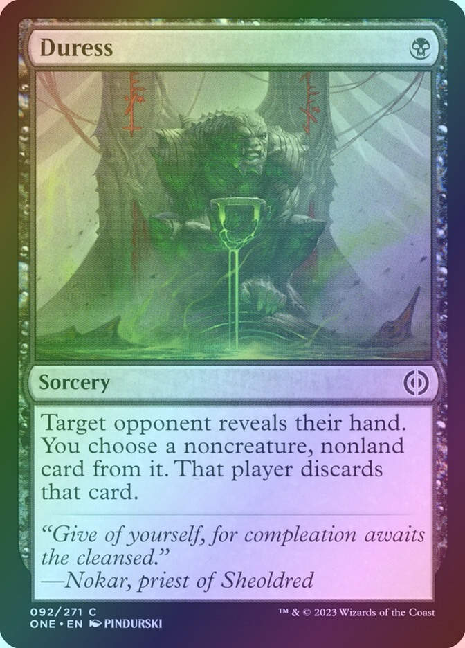 Duress (ONE) (92) / Foil