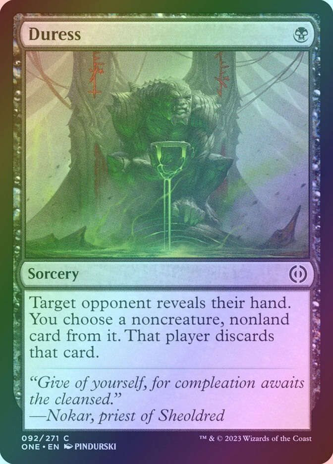 Duress (ONE) (92) / Foil