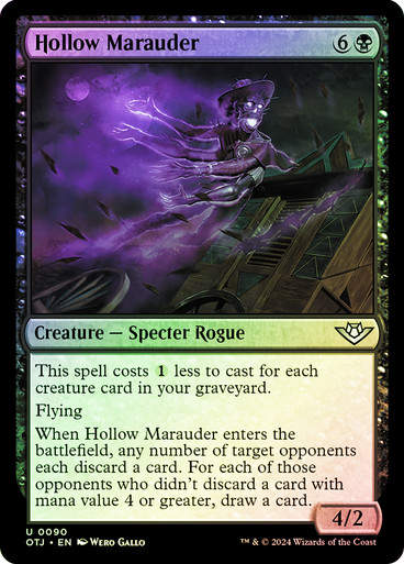 Hollow Marauder (otj) (90) / Foil