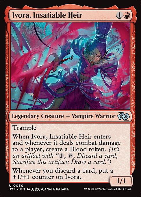 Ivora, Insatiable Heir (J25) (50)