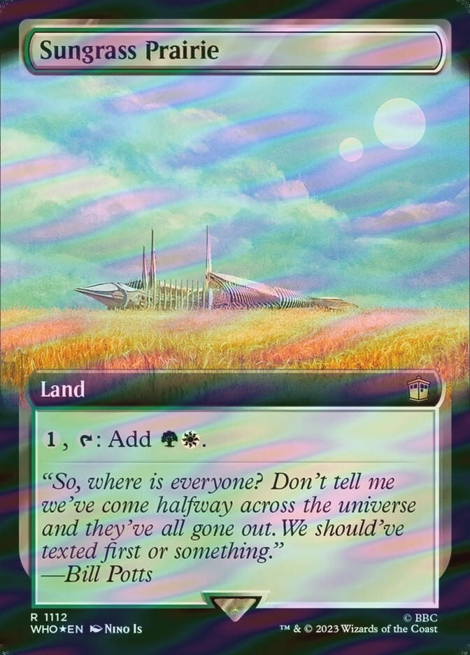 Sungrass Prairie (WHO) (1112) / Extended Art / Surge Foil