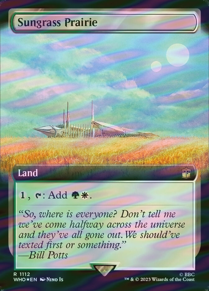 Sungrass Prairie (WHO) (1112) / Extended Art / Surge Foil