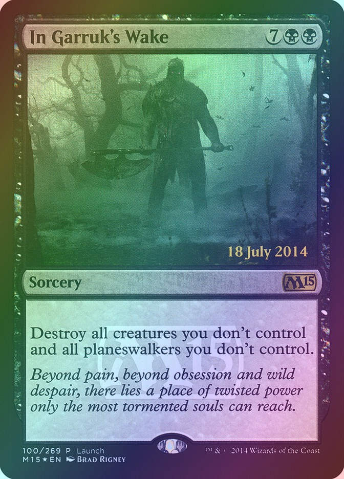 In Garruk's Wake (PM15) (100) / Foil