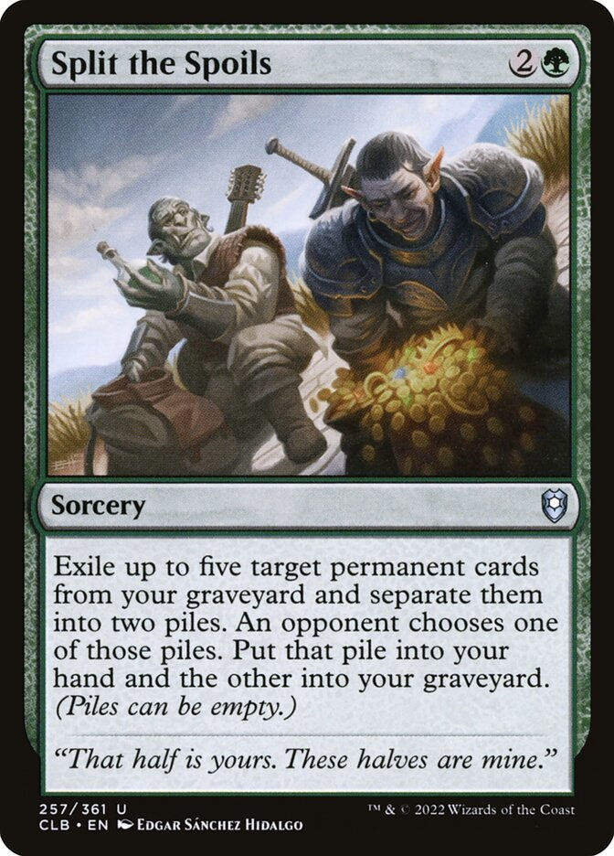 Split the Spoils (CLB) (257)