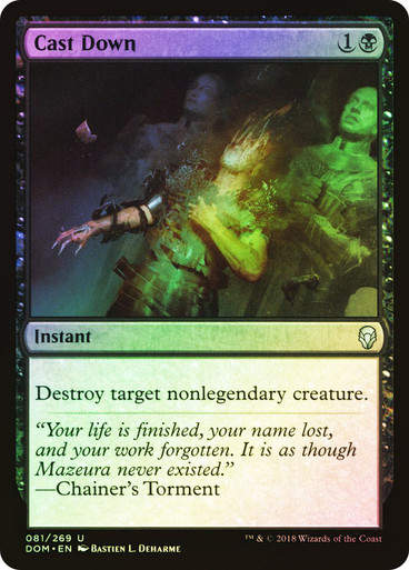 Cast Down (DOM) (81) / Foil