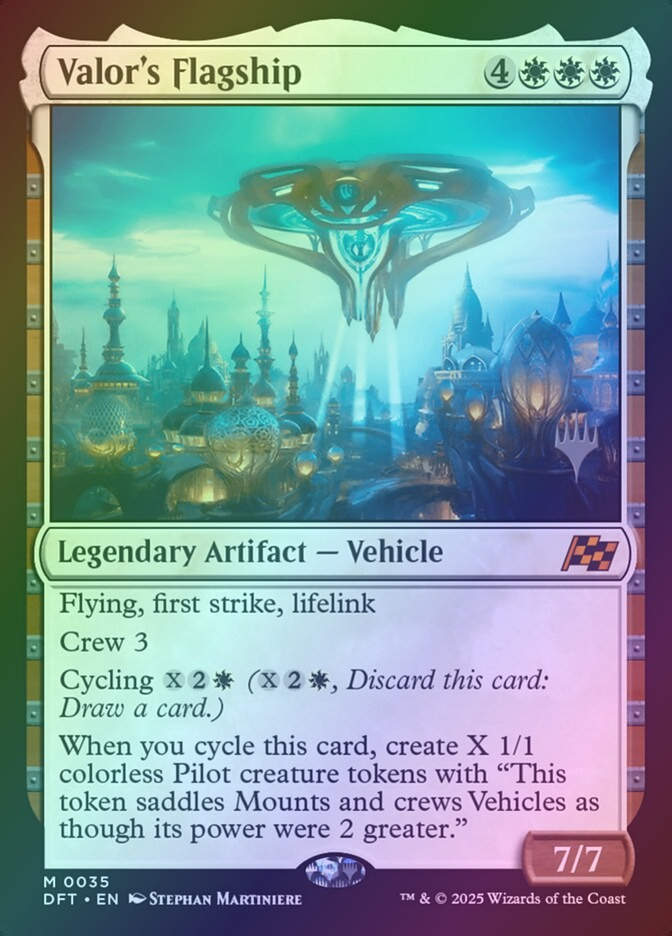 Valor's Flagship (PDFT) (35p) / Foil