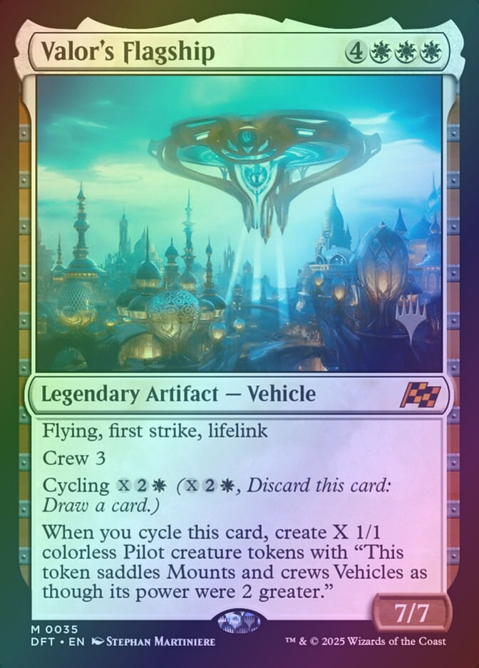 Valor's Flagship (PDFT) (35p) / Foil