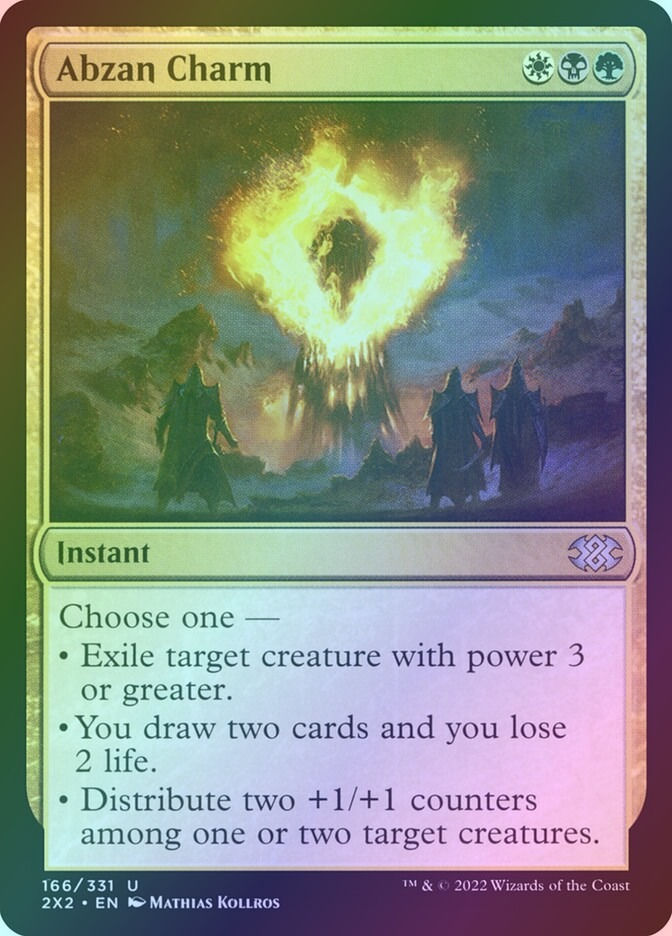 Abzan Charm (2X2) (166) / Foil