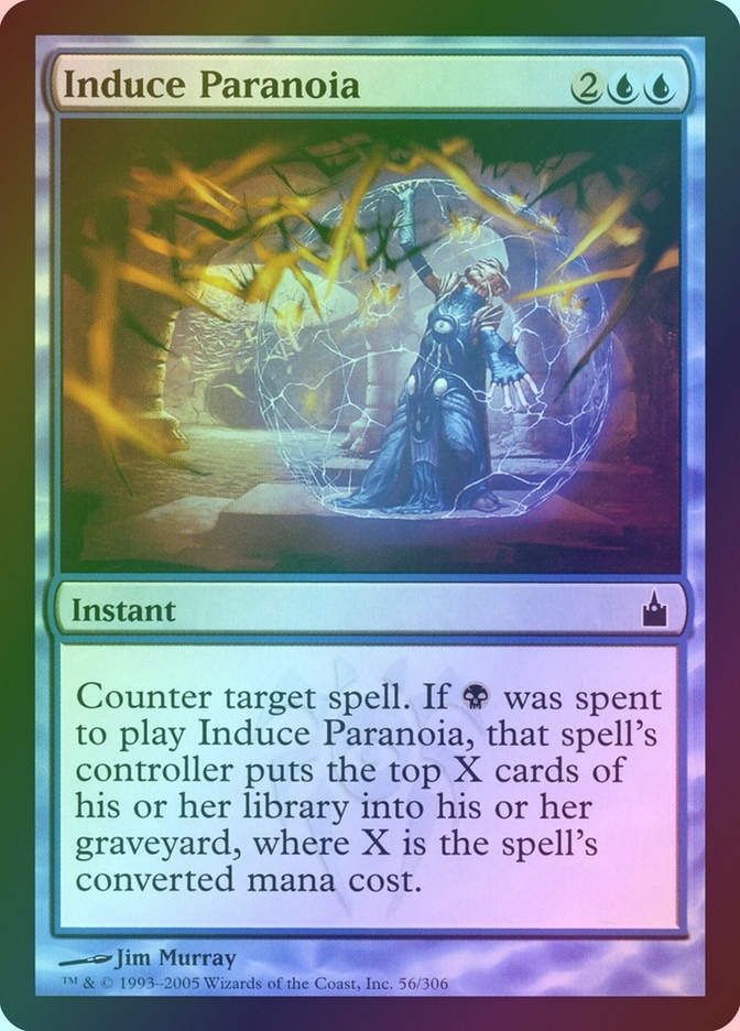Induce Paranoia (RAV) (56) / Foil