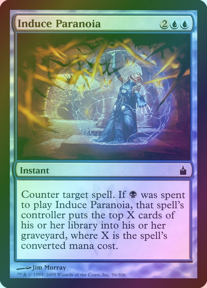 Induce Paranoia (RAV) (56) / Foil