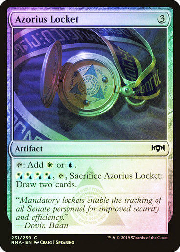 Azorius Locket (RNA) (231) / Foil