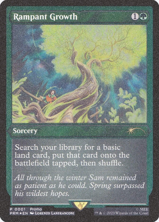 Rampant Growth (PW23) (9) / Foil Etched