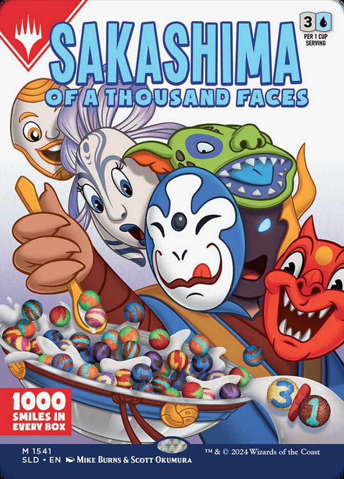 Sakashima of a Thousand Faces SLD) (1541) / Borderless — cara 1 de 2