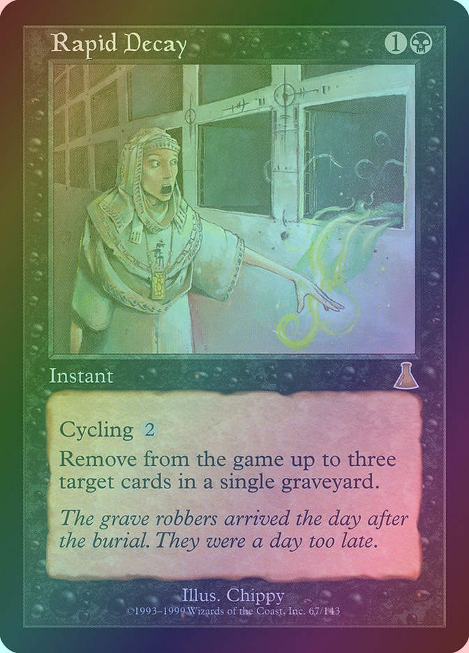 Rapid Decay (UDS) (67) / Foil