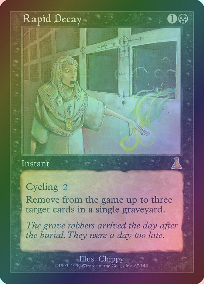 Rapid Decay (UDS) (67) / Foil
