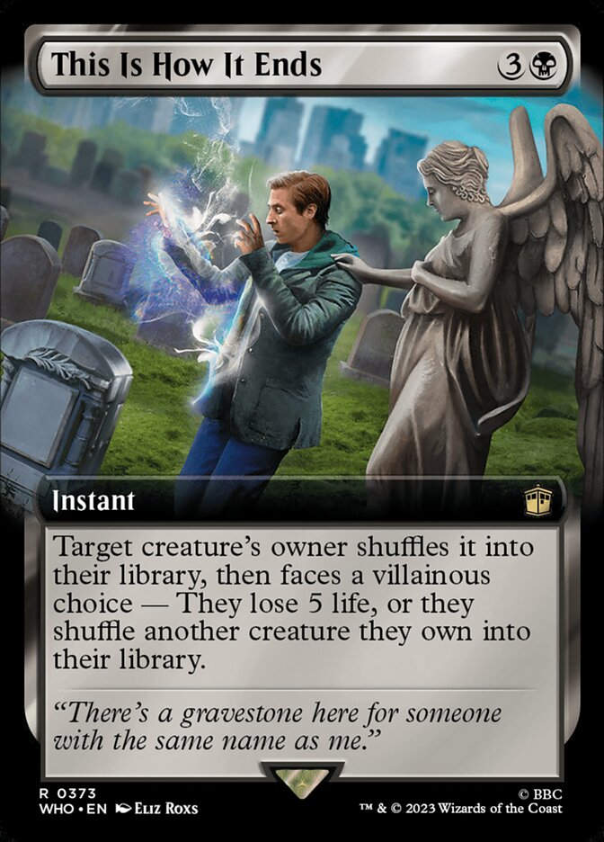 This Is How It Ends (WHO) (373) / Extended Art