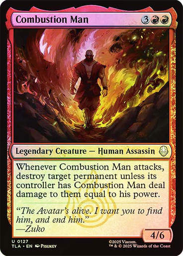 Combustion Man (TLA) (127) / Foil