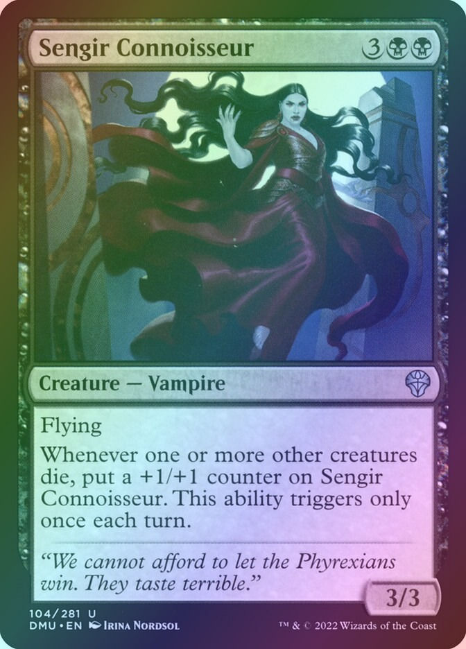 Sengir Connoisseur (DMU) (104) / Foil
