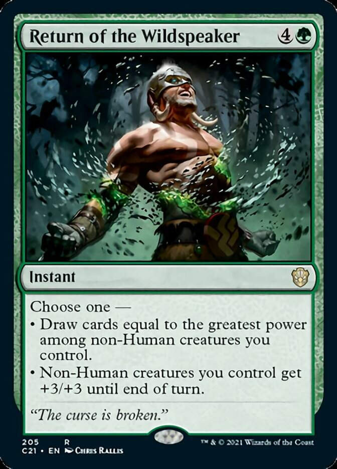 Return of the Wildspeaker (C21)