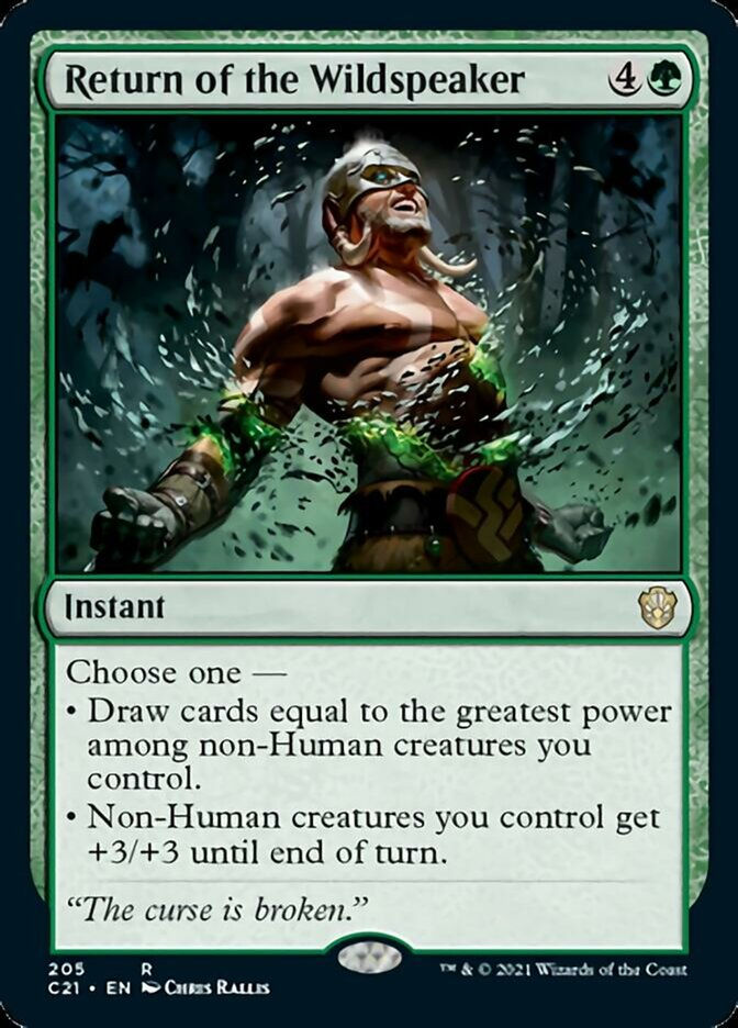 Return of the Wildspeaker (C21)