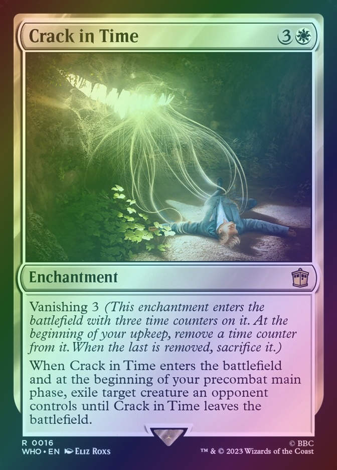 Crack in Time (WHO) (16) / Foil