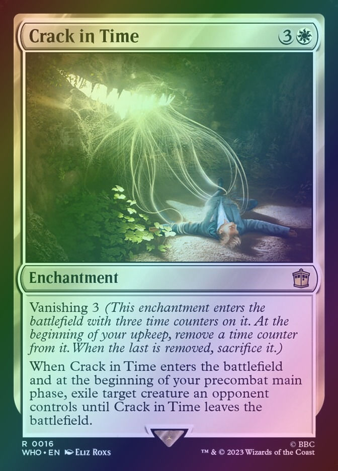 Crack in Time (WHO) (16) / Foil