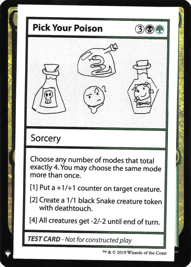 Pick Your Poison (CMB1) (97)