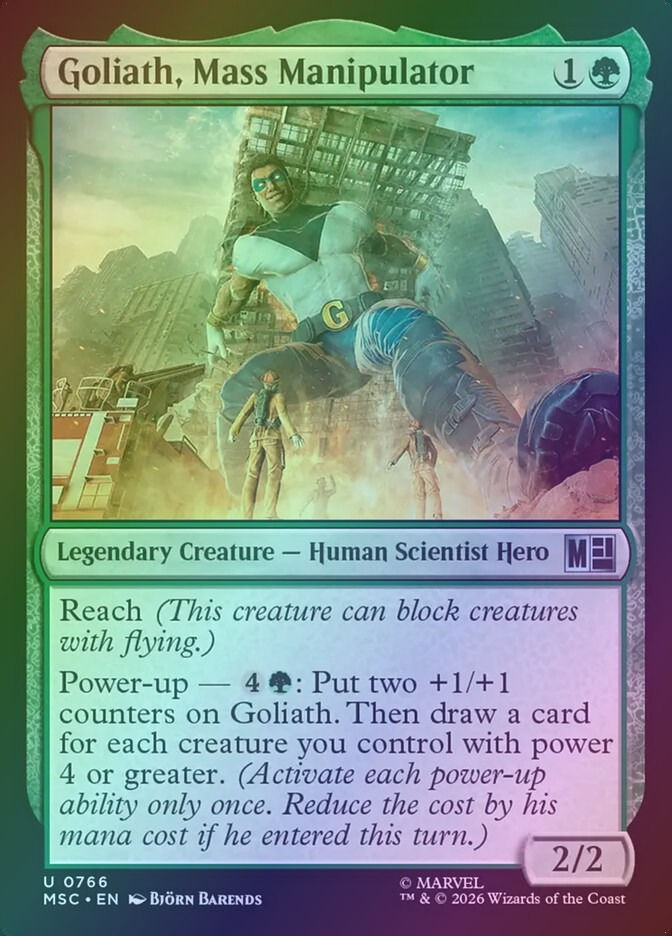 Goliath, Mass Manipulator (MSC) (766) / Foil