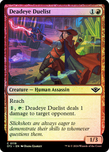 Deadeye Duelist (otj) (119) / Foil