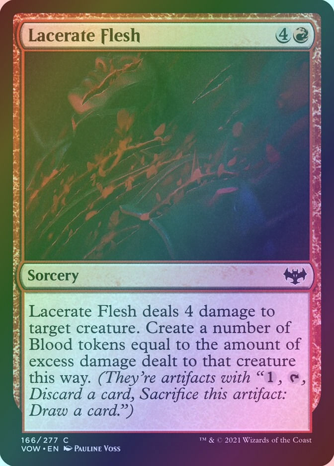Lacerate Flesh (VOW) (166) / Foil