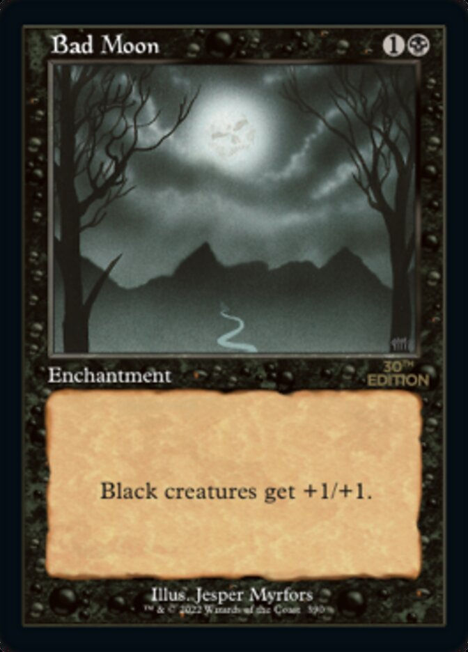 Bad Moon (30a) / Retro Frame