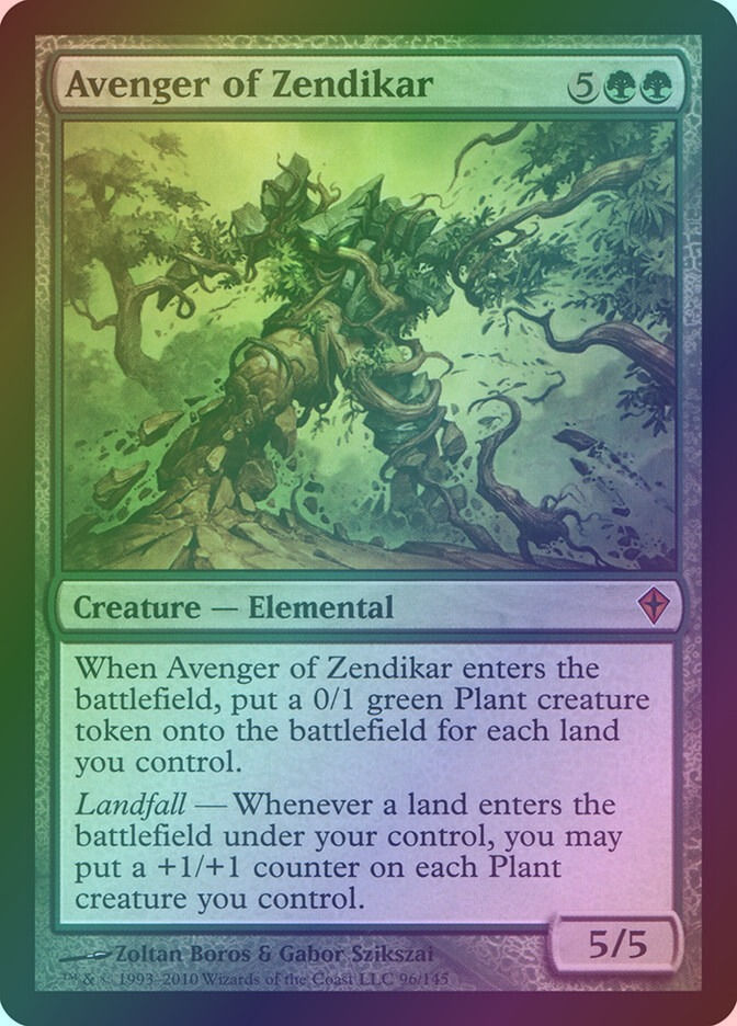 Avenger of Zendikar (WWK) (96) / Foil